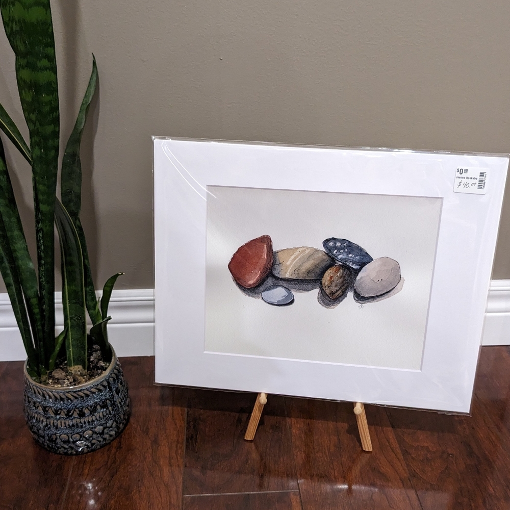 ❤️🎨Matted Art Print of Original Watercolour Painting